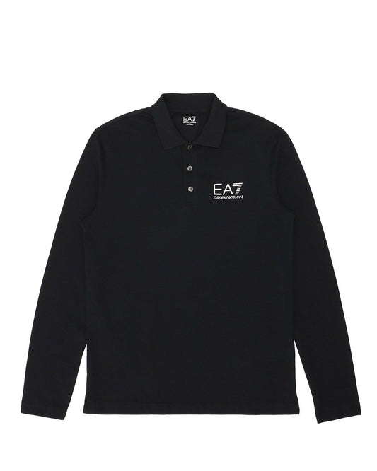 Logo Long Sleeves Polo Shirt