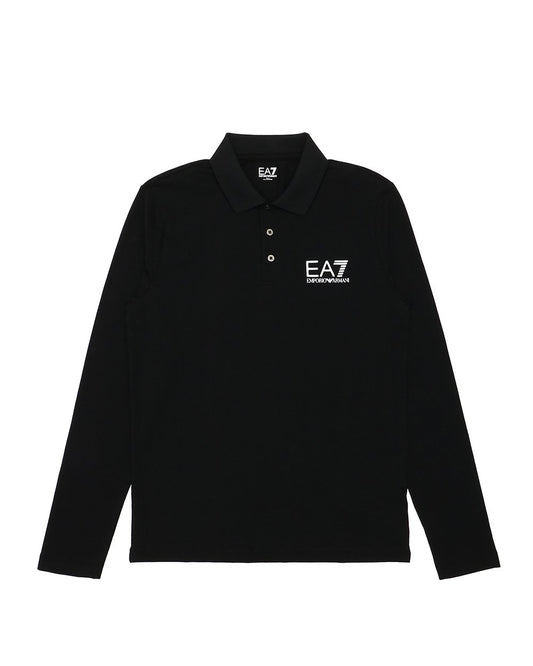 Logo Long Sleeves Polo Shirt