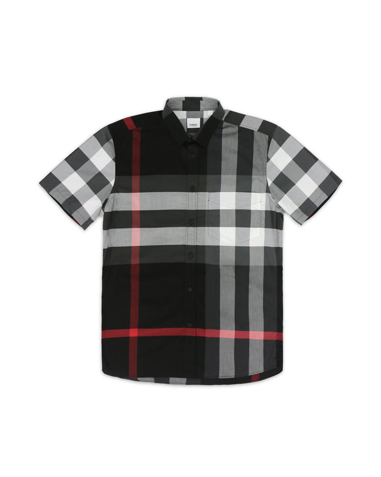 Cotton Classic Check Short-Sleeves Shirt - ISSI Outlet