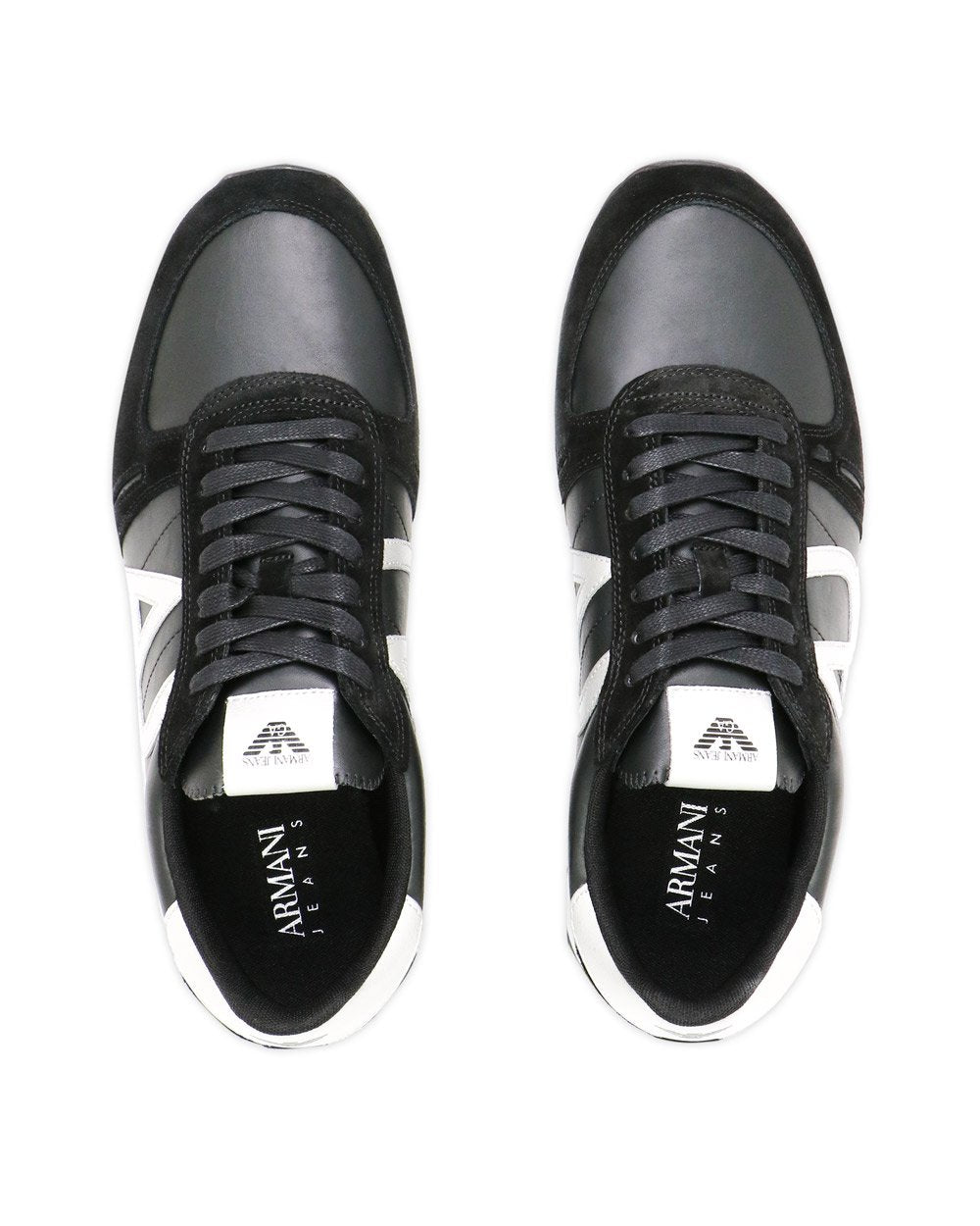 AJ Logo Print Sneakers - ISSI Outlet