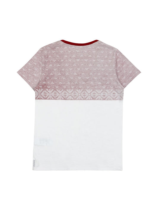 Printed Round Neck Short Sleeves T-shirt