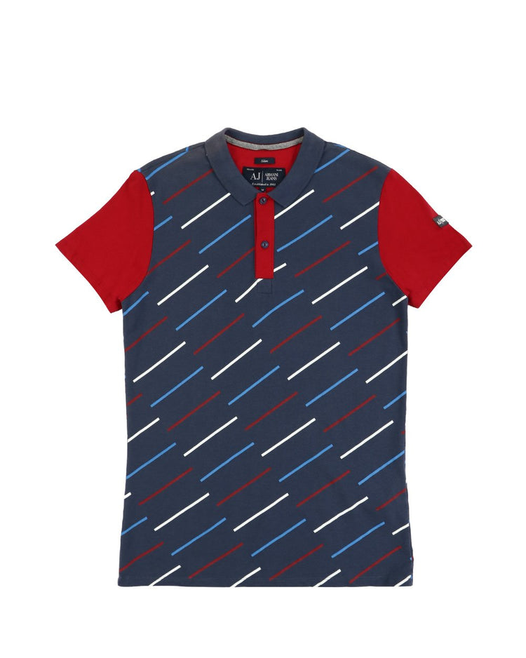 Striped Polo Shirt - ISSI Outlet