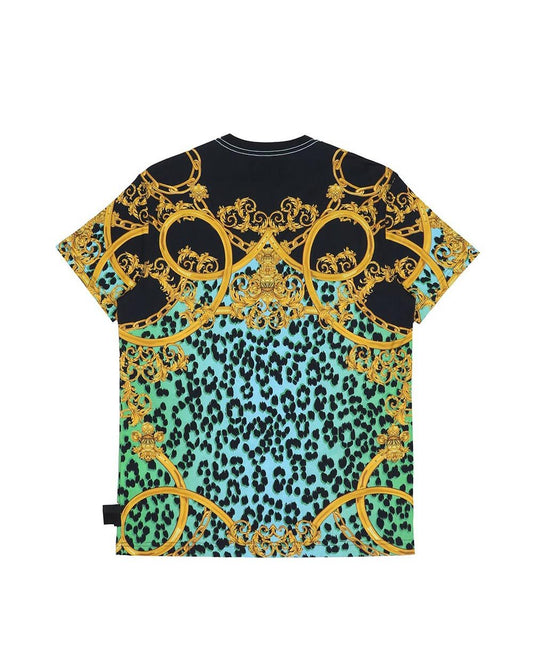 Leo Baroque Print T-Shirt