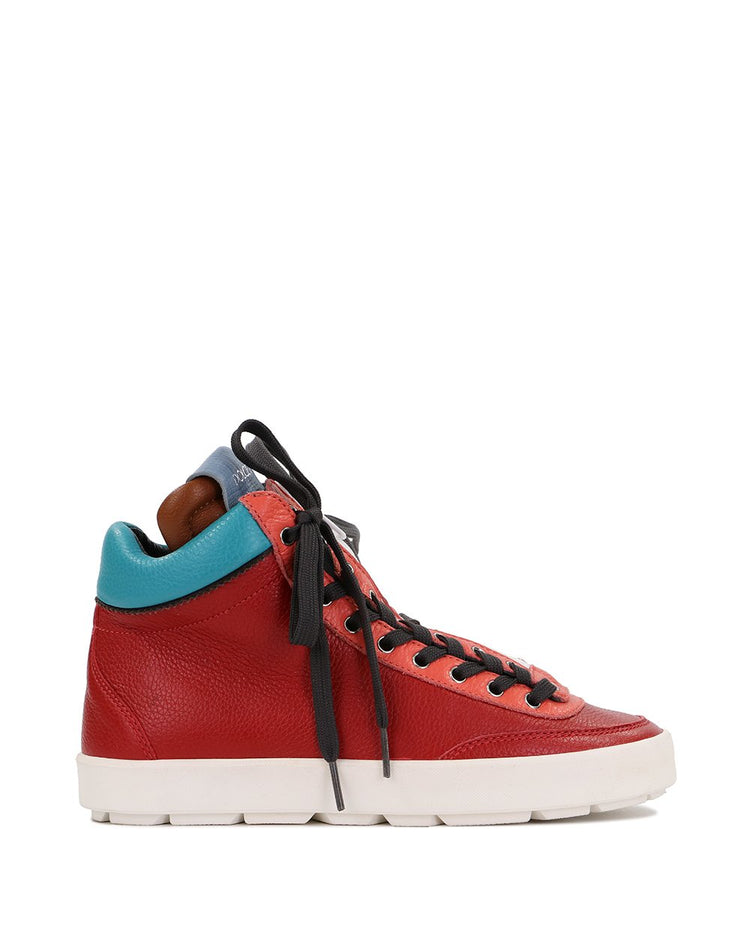 Leather High-Top Sneakers - ISSI Outlet