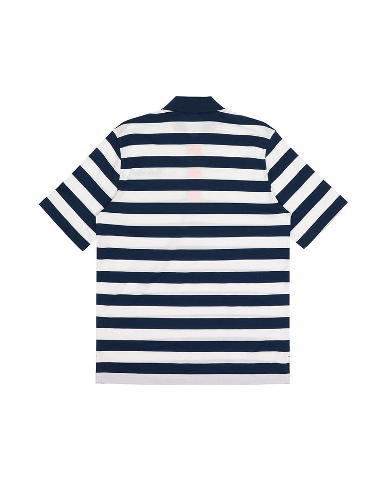 Stripe Cotton Polo Shirt - ISSI Outlet