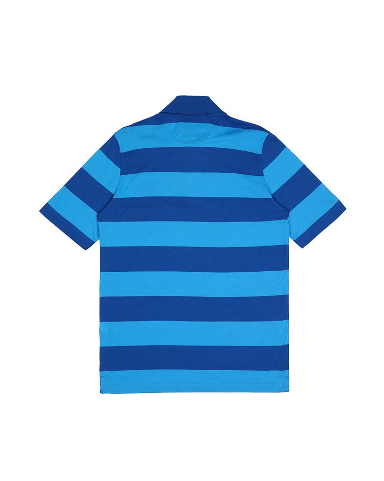 Stripe Cotton Polo Shirt - ISSI Outlet