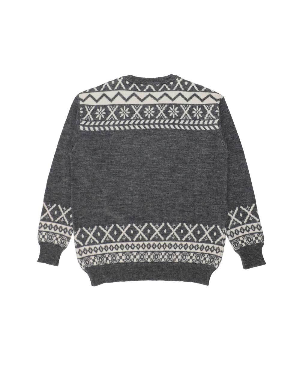 Knitted Pattern Sweater - ISSI Outlet