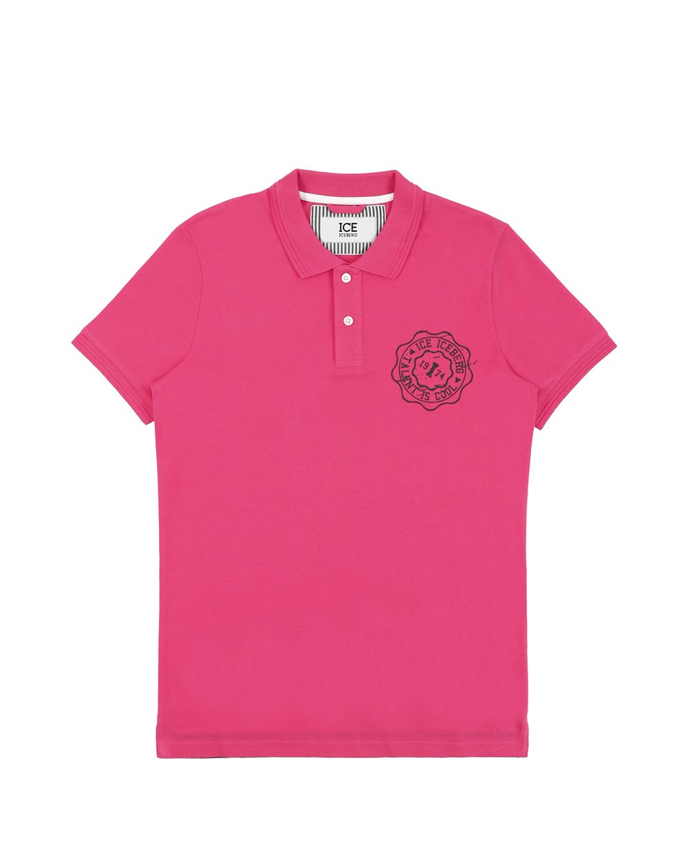 Printed Short Sleeves Polo Shirt - ISSI Outlet