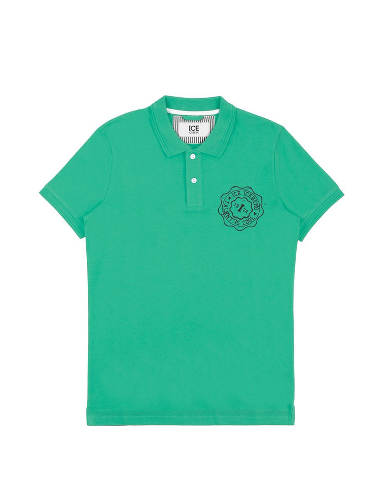 Printed Short Sleeves Polo Shirt - ISSI Outlet