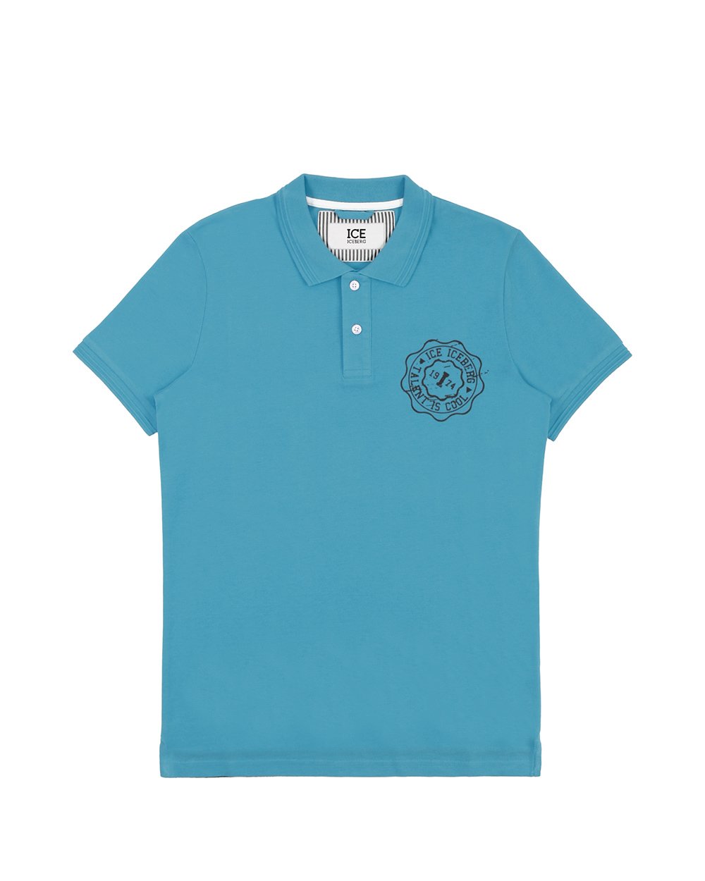 Printed Short Sleeves Polo Shirt - ISSI Outlet