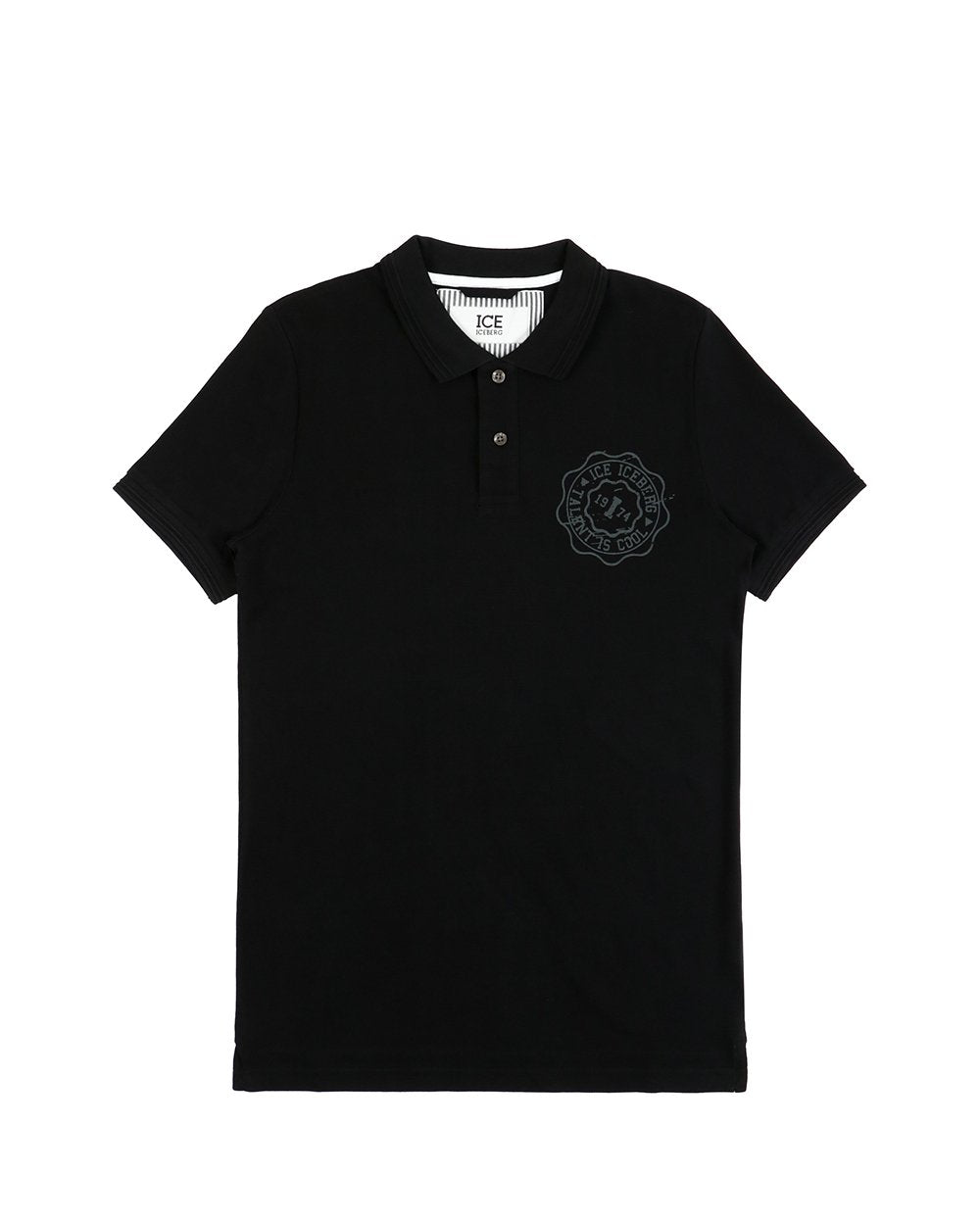 Printed Short Sleeves Polo Shirt - ISSI Outlet