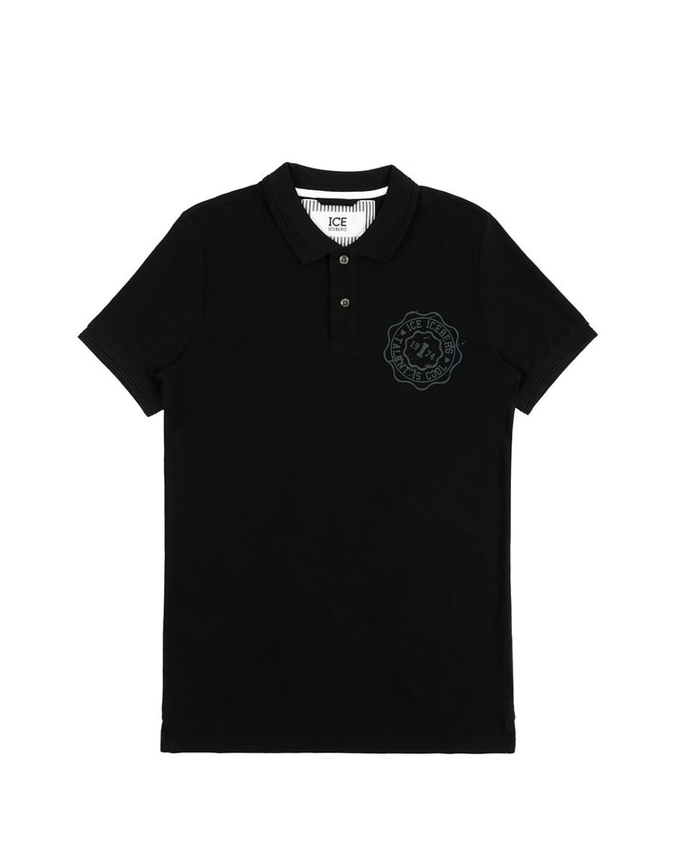 Printed Short Sleeves Polo Shirt