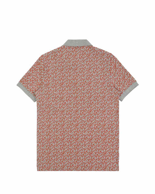 Printed Short Sleeves Polo Shirt