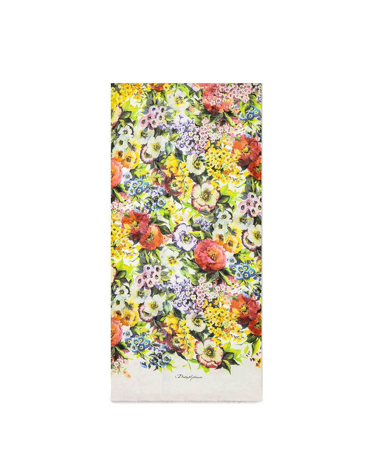 Floral Pattern Scarf - ISSI Outlet