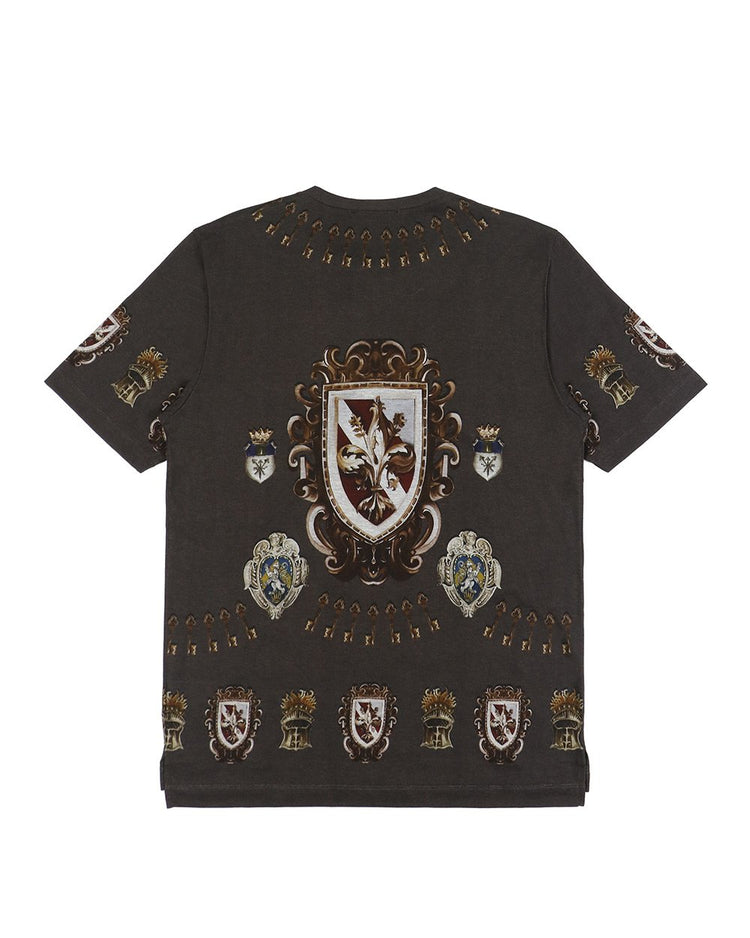 Print Crew Short Sleeves T-Shirt - ISSI Outlet