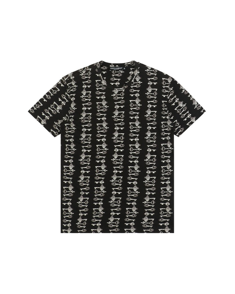Printed Crew Short Sleeves T-Shirt - ISSI Outlet