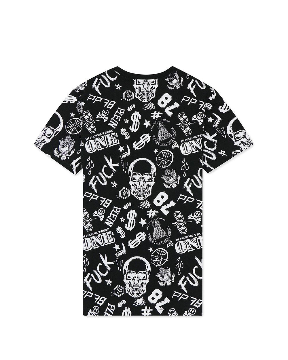 Print Round Neck Short Sleeves T-Shirt - ISSI Outlet