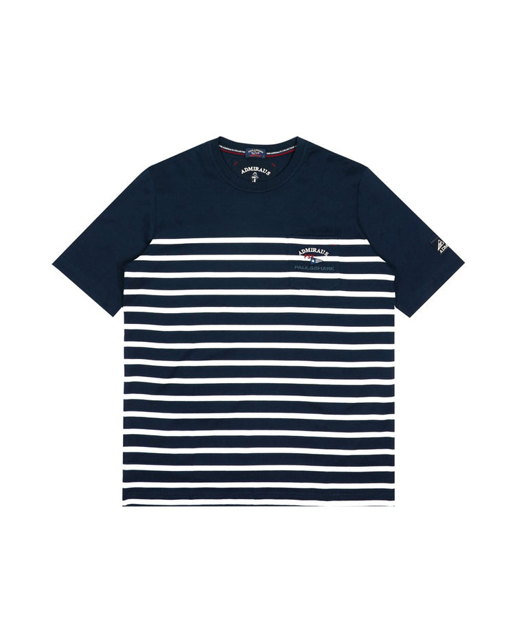 Stripe Cotton T-Shirt