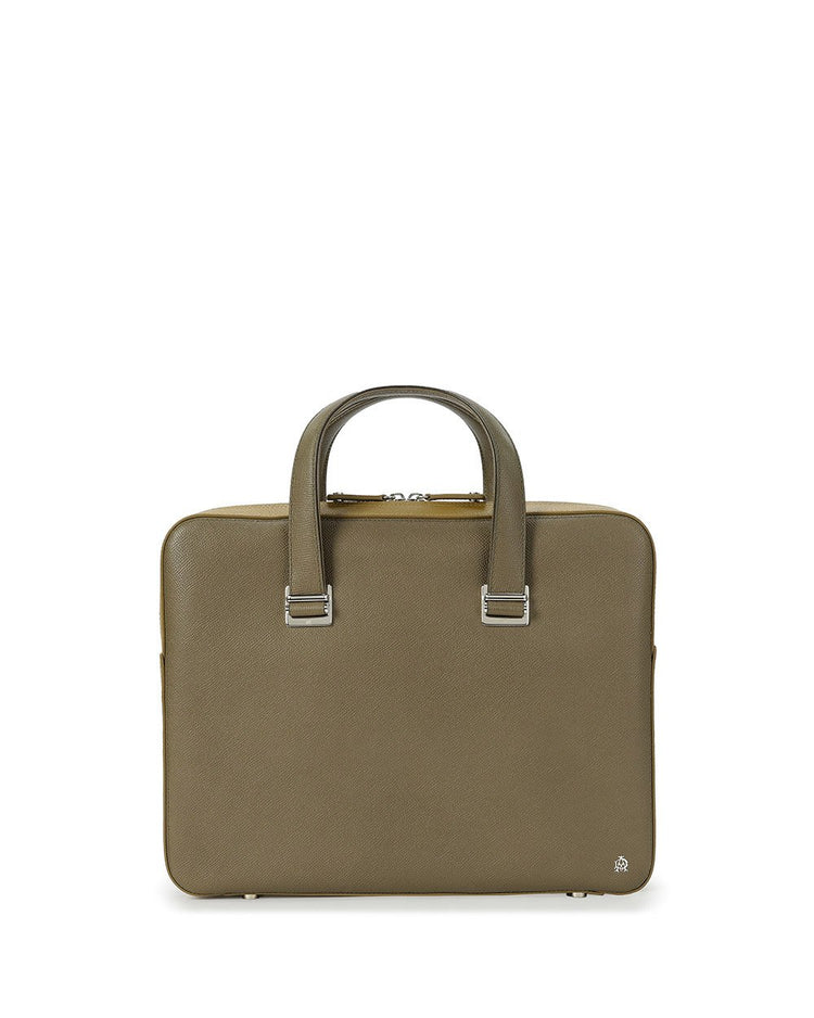 Mallette Classique Leather Briefcase
