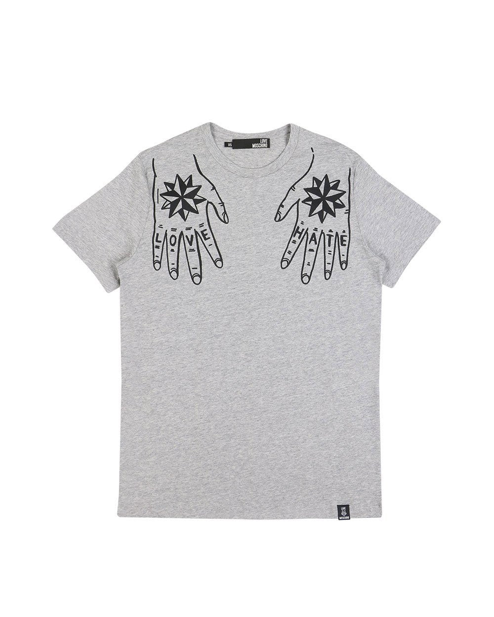 Printed Crew Neck Short Sleeves T-Shirt - ISSI Outlet