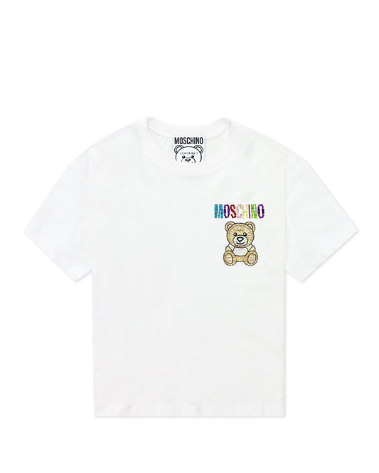 Teddy Embroidery Jersey T-Shirt