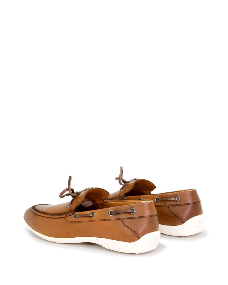 Leather Boat Moccasins