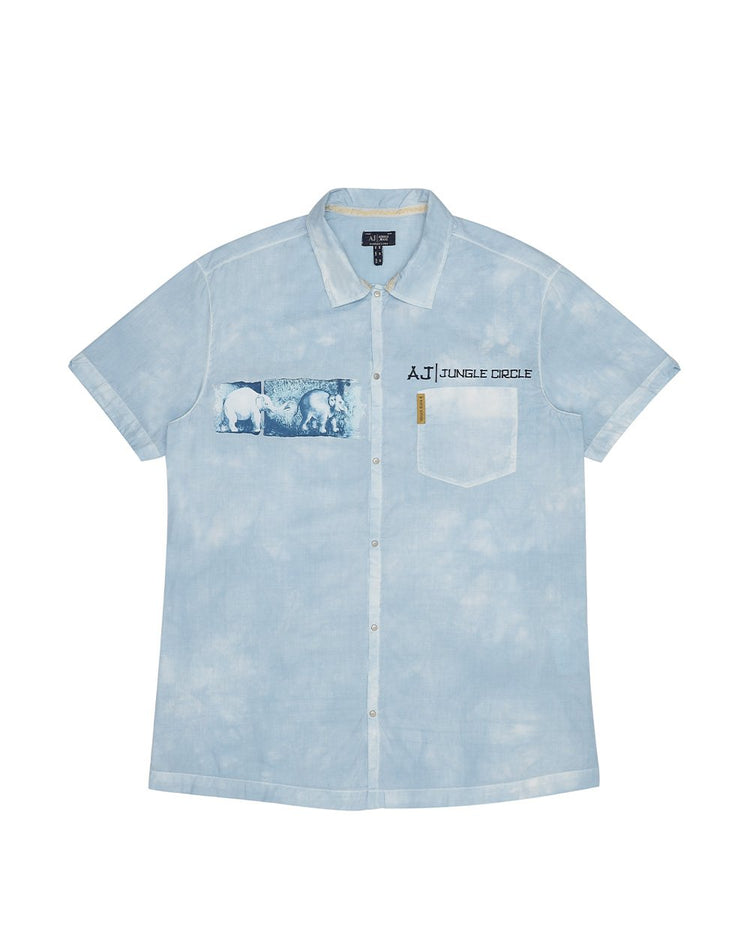 Short Sleeve Print Shirt