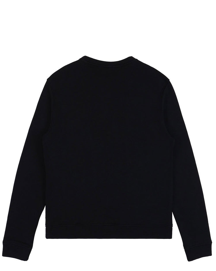 Printed Round Neck Long-Sleeves Sweatshirt