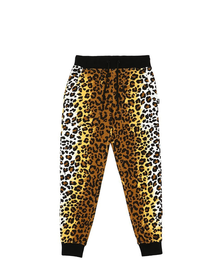 Leopard Printed Cotton Trousers