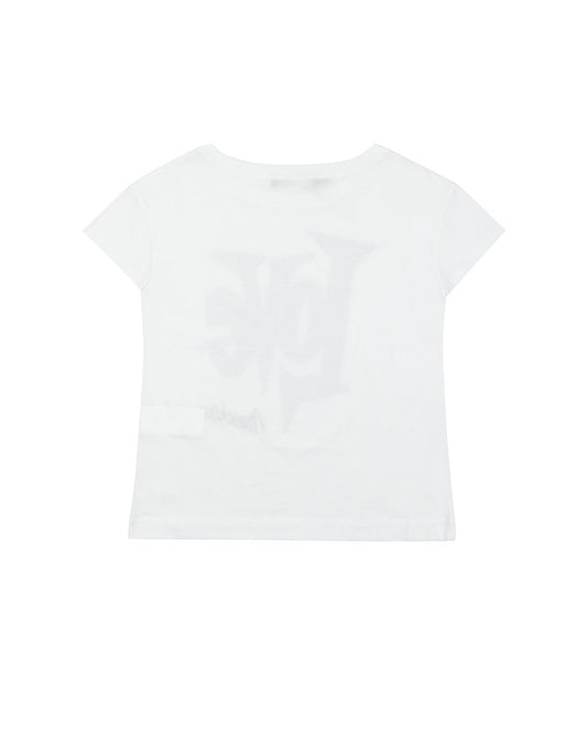Printed Round Neck Short-Sleeves T-Shirt