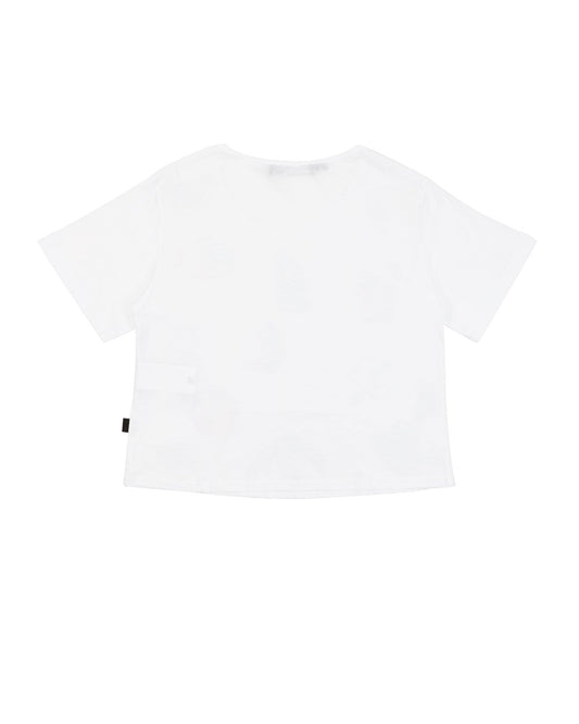 Printed Round Neck Short-Sleeves T-Shirt