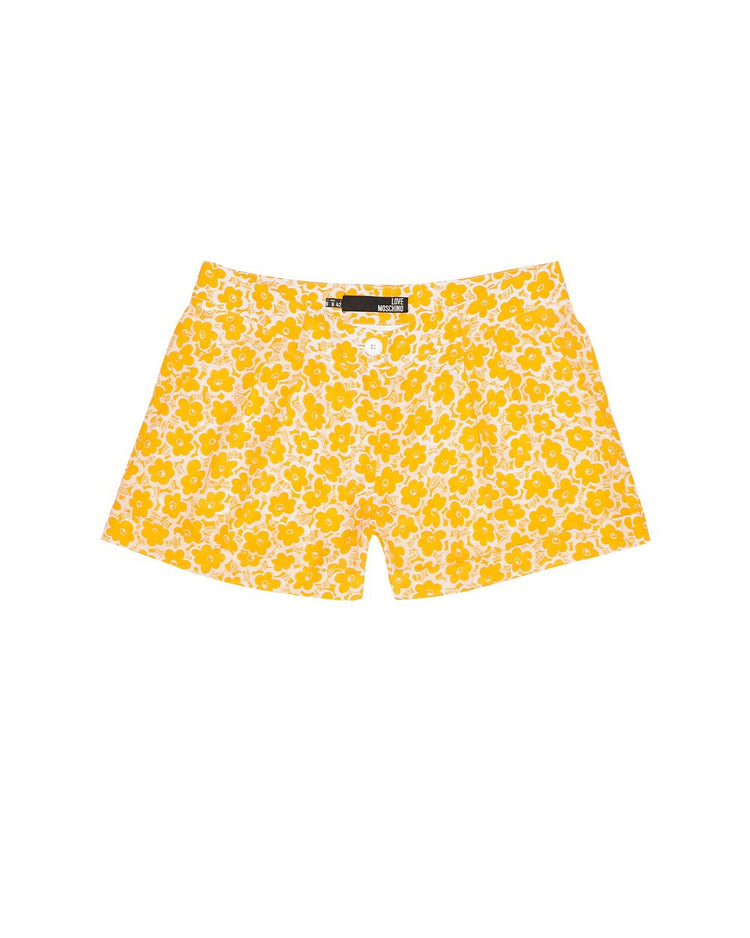 MOSCHINO Floral Print Shorts