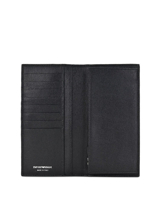 Leather Long Flip Wallet
