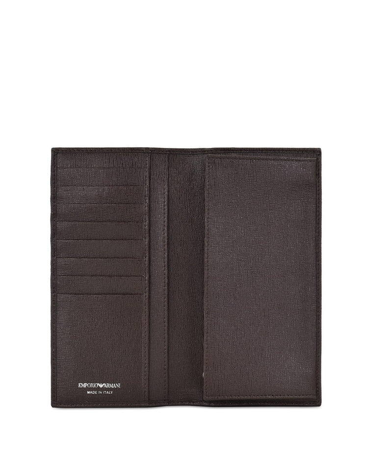 Leather Long Flip Wallet